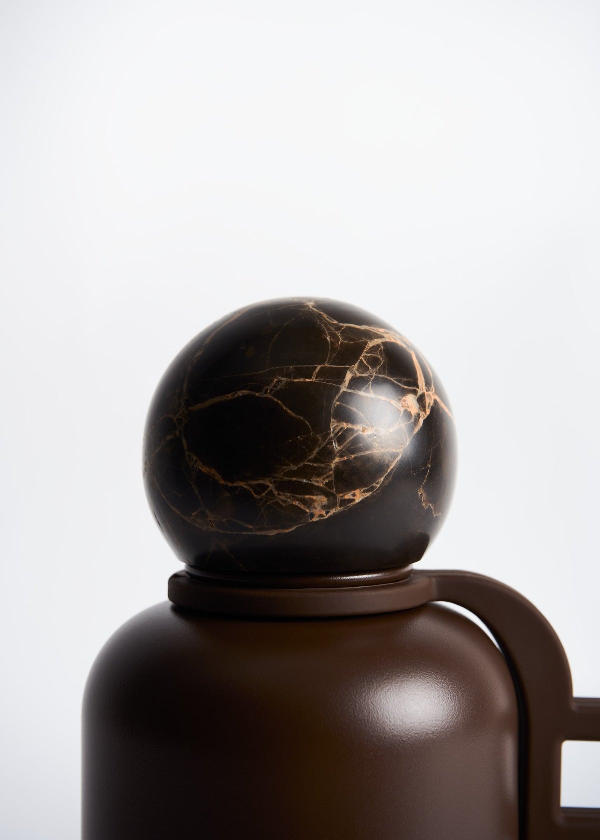 Brown Marble Lid