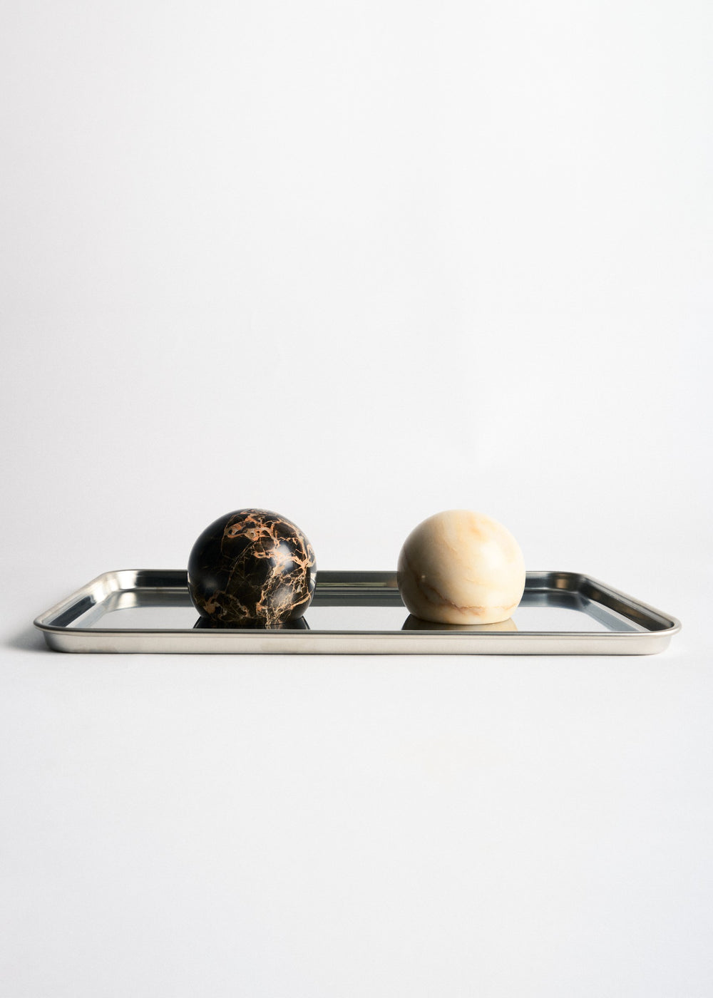 Cream Marble Lid