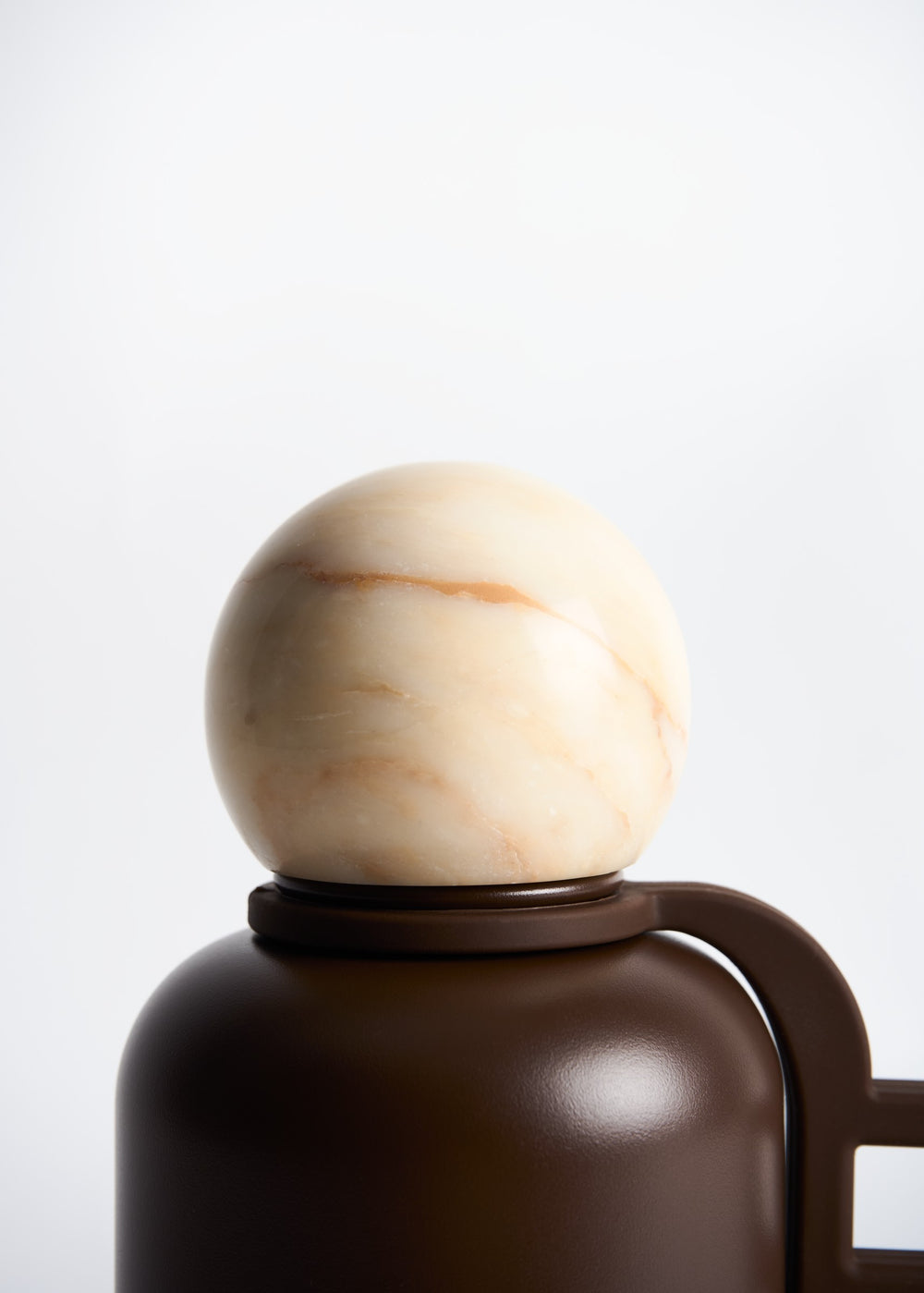 Cream Marble Lid
