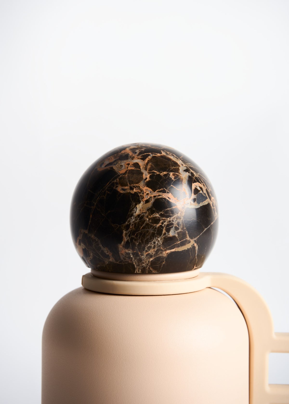 Brown Marble Lid